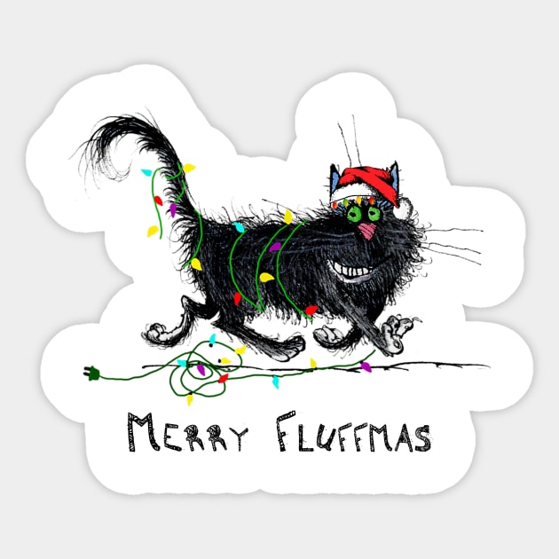 Marry Fluffmas Sticker by SamaraIvory